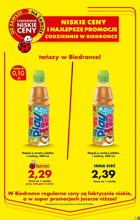 Biedronka gazetka promocyjna 28.09-10.10.2026 — strona 106 z 106