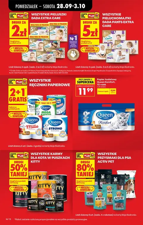 Biedronka gazetka promocyjna 28.09-10.10.2026 — strona 16 z 106