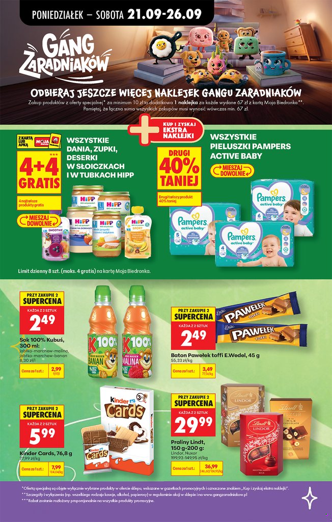 Biedronka gazetka promocyjna 21.09-26.09.2026 — strona 38 z 109