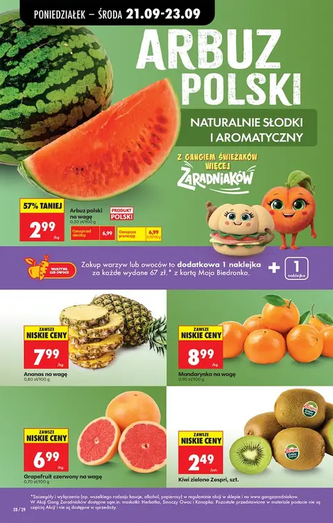 Biedronka gazetka promocyjna 21.09-26.09.2026 — strona 43