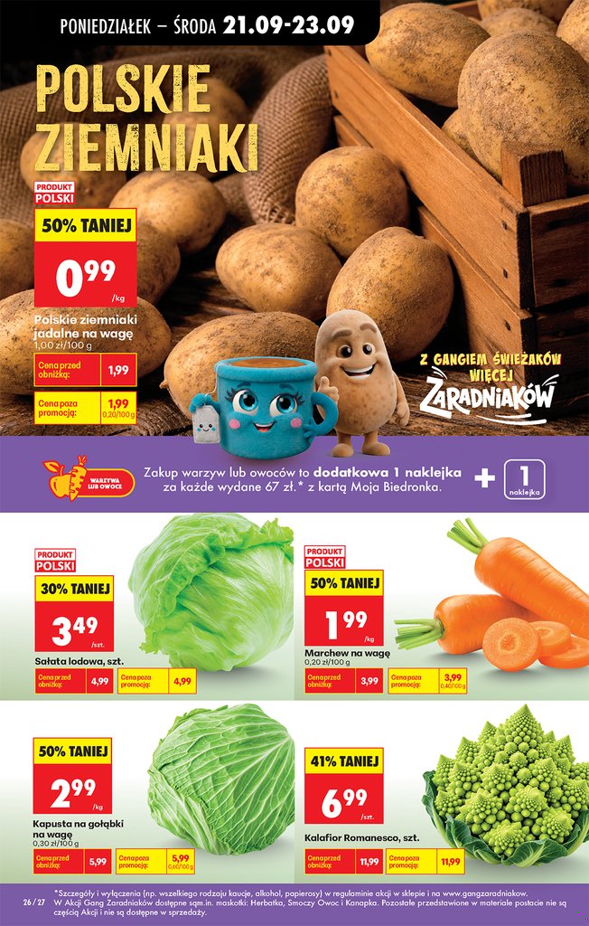 Biedronka gazetka promocyjna 21.09-26.09.2026 — strona 44 z 109