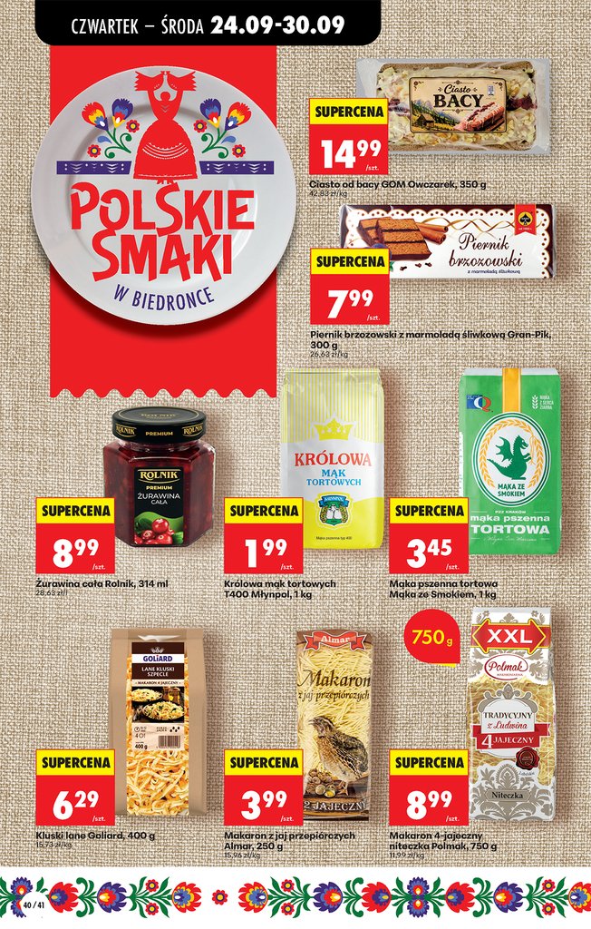 Biedronka gazetka promocyjna 24.09-30.09.2026 — strona 58 z 91