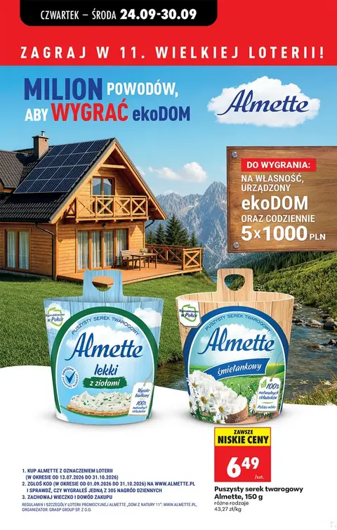 Biedronka gazetka promocyjna 24.09-30.09.2026 — strona 60 z 91