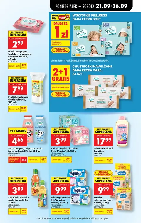 Biedronka gazetka promocyjna 21.09-26.09.2026 — strona 99