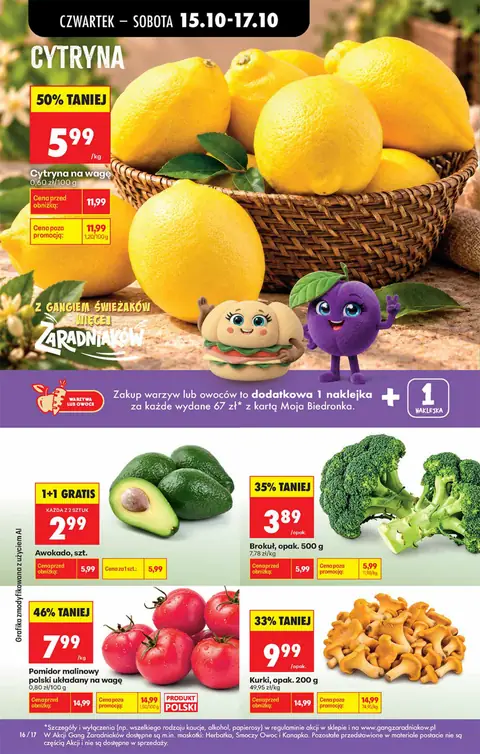 Biedronka gazetka promocyjna 15.10-17.10.2026 — strona 1 z 6