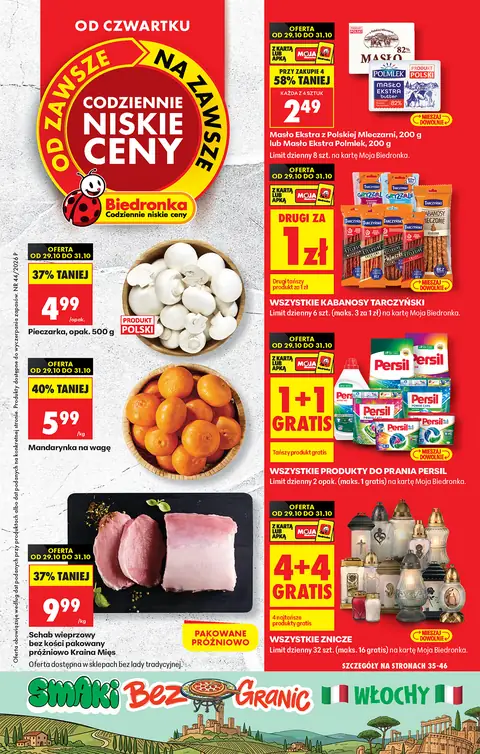 Biedronka gazetka promocyjna 29.10-04.11.2026 — strona 1