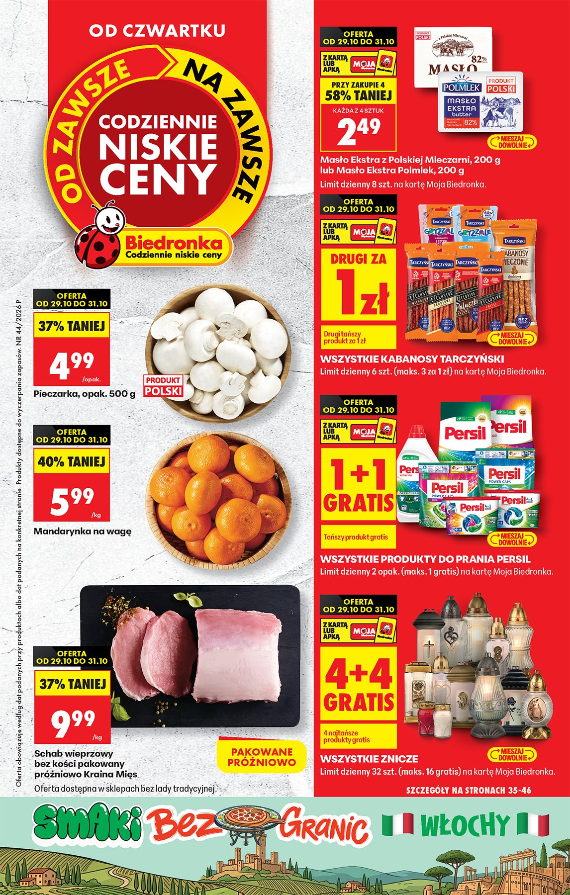 Biedronka gazetka promocyjna 29.10-04.11.2026 — strona 1