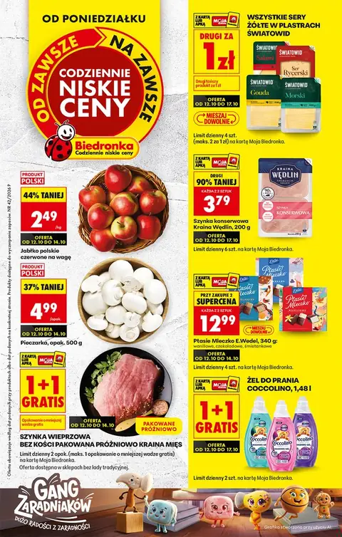 Biedronka gazetka promocyjna 12.10-17.10.2026 — strona 1 z 97