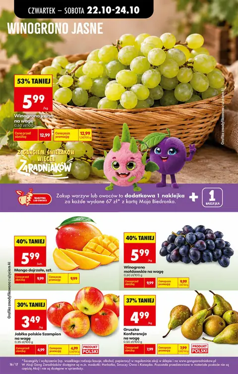 Biedronka gazetka promocyjna 22.10-24.10.2026 — strona 1 z 6