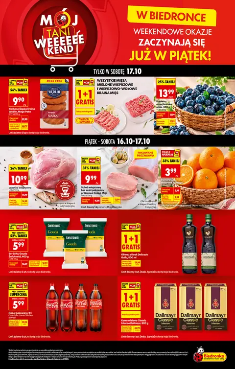 Biedronka gazetka promocyjna 16.10-17.10.2026 — strona 1 z 1