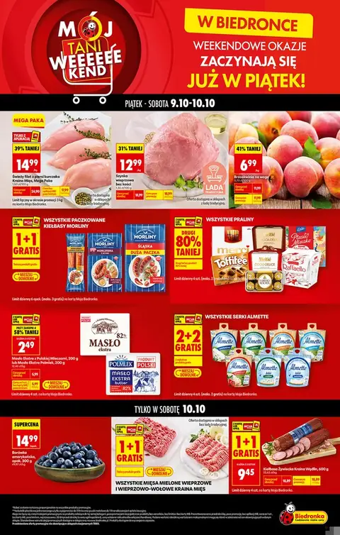 Biedronka gazetka promocyjna 09.10-10.10.2026 — strona 1 z 3