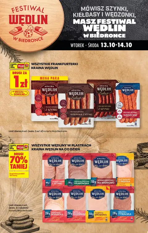 Biedronka gazetka promocyjna 13.10-14.10.2026 — strona 1 z 3