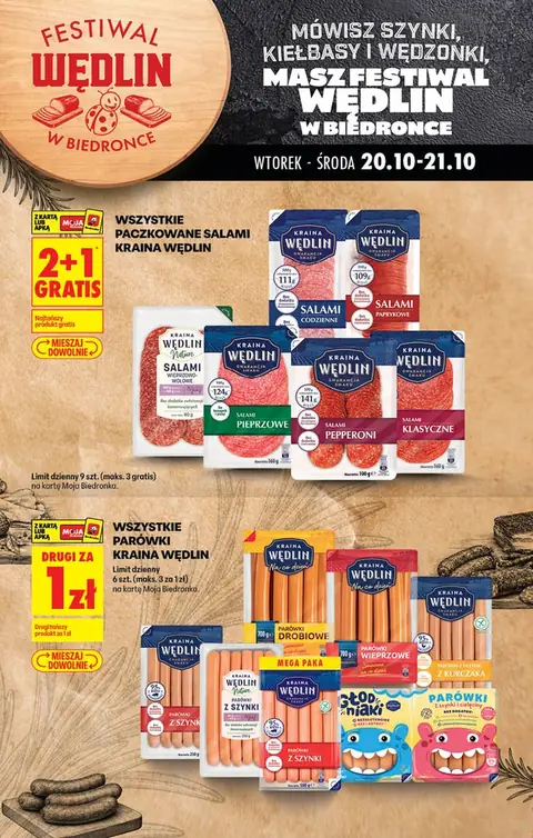Biedronka gazetka promocyjna 20.10-21.10.2026 — strona 1 z 2