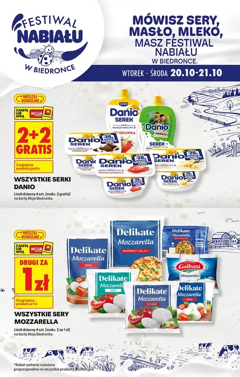 Biedronka gazetka promocyjna 20.10-21.10.2026 — strona 1 z 2