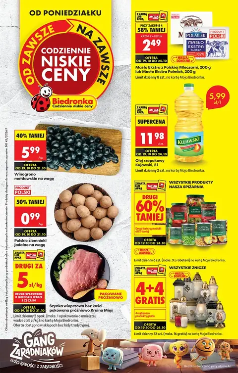 Biedronka gazetka promocyjna 19.10-24.10.2026 — strona 1 z 93