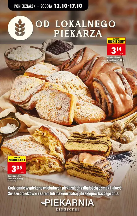 Biedronka gazetka promocyjna 12.10-17.10.2026 — strona 1 z 2