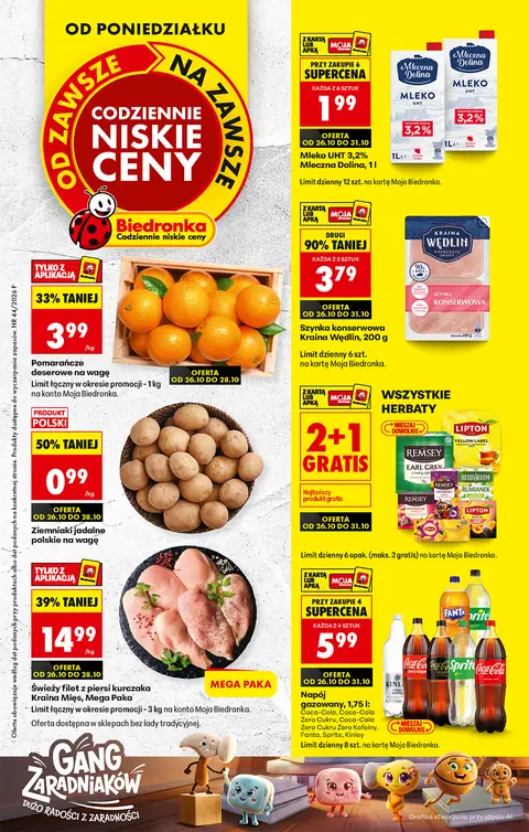 Biedronka gazetka promocyjna 26.10-31.10.2026 — strona 1 z 92