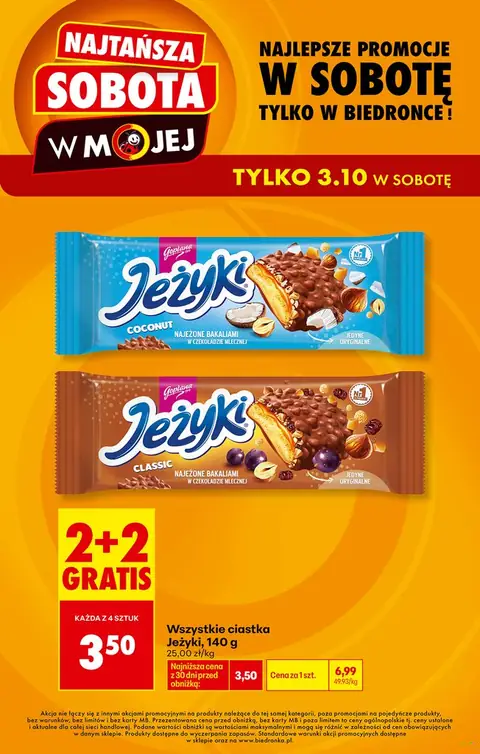 Biedronka gazetka promocyjna 03.10.2026 — strona 2 z 2