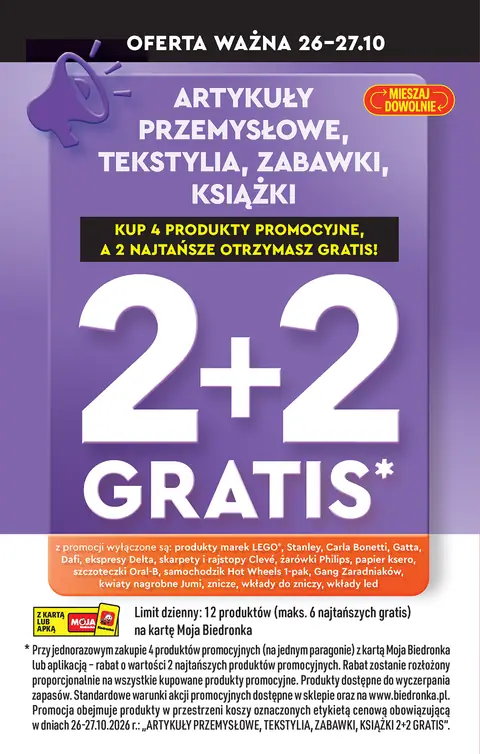Biedronka gazetka promocyjna 26.10-31.10.2026 — strona 4 z 8