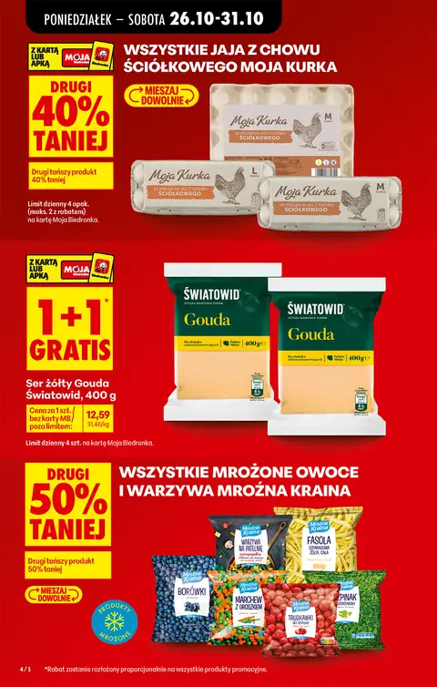 Biedronka gazetka promocyjna 26.10-31.10.2026 — strona 4 z 92