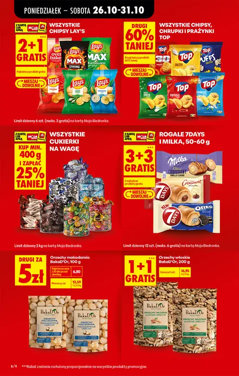 Biedronka gazetka promocyjna 26.10-31.10.2026 — strona 8 z 92