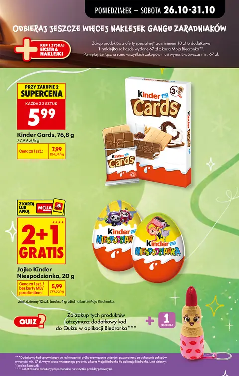 Biedronka gazetka promocyjna 26.10-31.10.2026 — strona 31 z 92