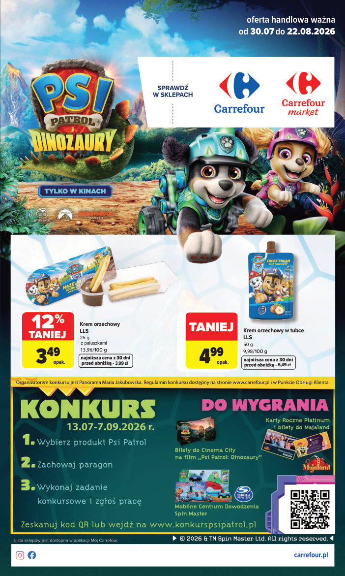 Carrefour gazetka promocyjna 30.07-22.08.2026 — strona 1 z 8