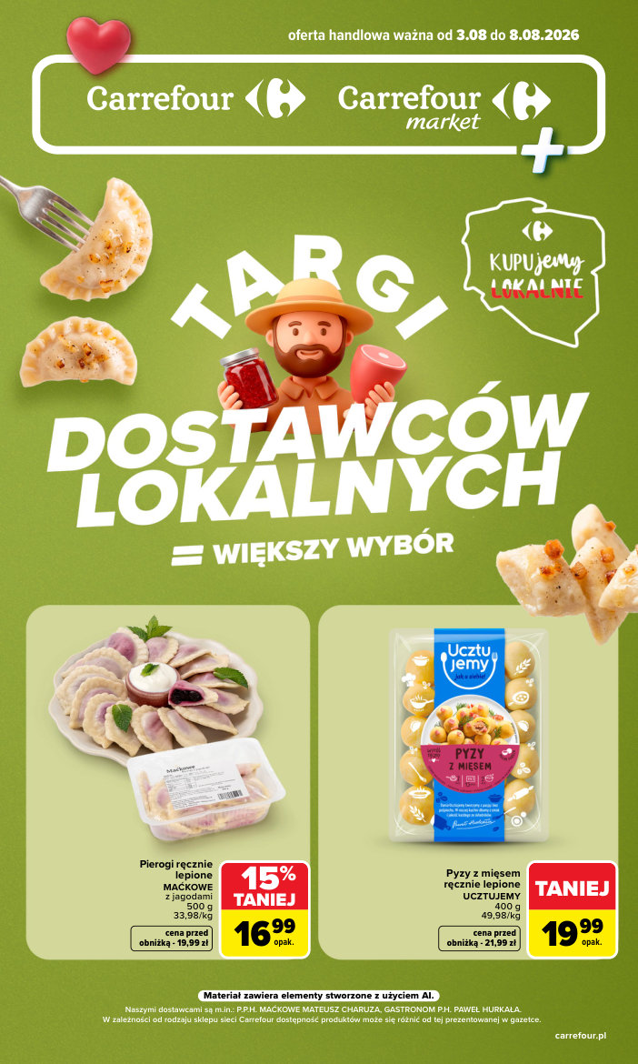 Carrefour gazetka promocyjna 03.08-08.08.2026 — strona 1 z 5