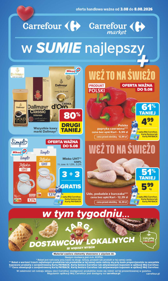 Carrefour gazetka promocyjna 03.08-08.08.2026 — strona 1 z 51