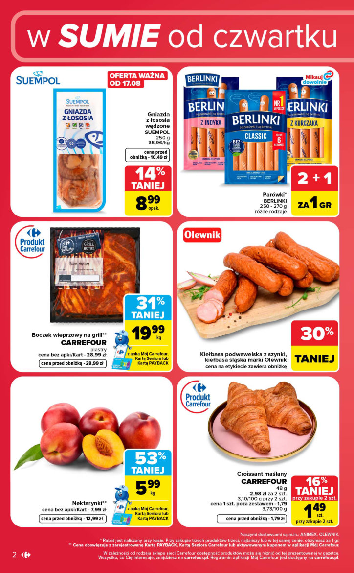 Carrefour gazetka promocyjna 20.08-22.08.2026 — strona 2 z 16