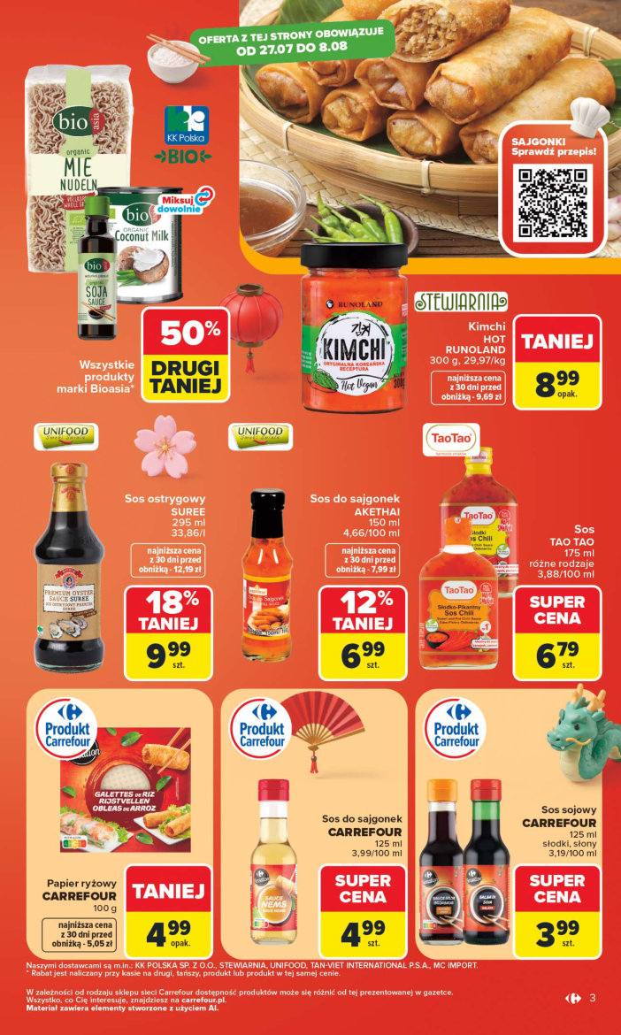 Carrefour gazetka promocyjna 27.07-08.08.2026 — strona 3 z 14