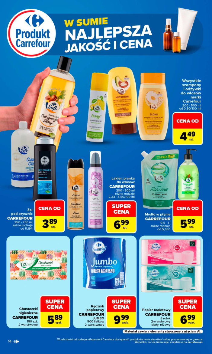 Carrefour gazetka promocyjna 24.08-05.09.2026 — strona 14 z 34