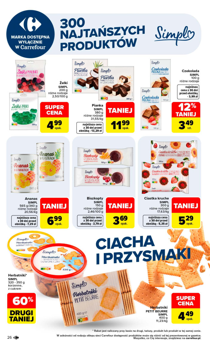 Carrefour gazetka promocyjna 24.08-05.09.2026 — strona 26 z 34
