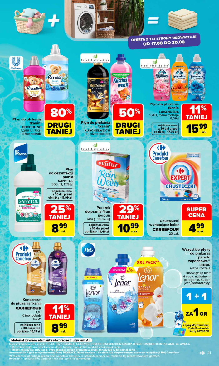 Carrefour gazetka promocyjna 17.08-22.08.2026 — strona 43 z 59