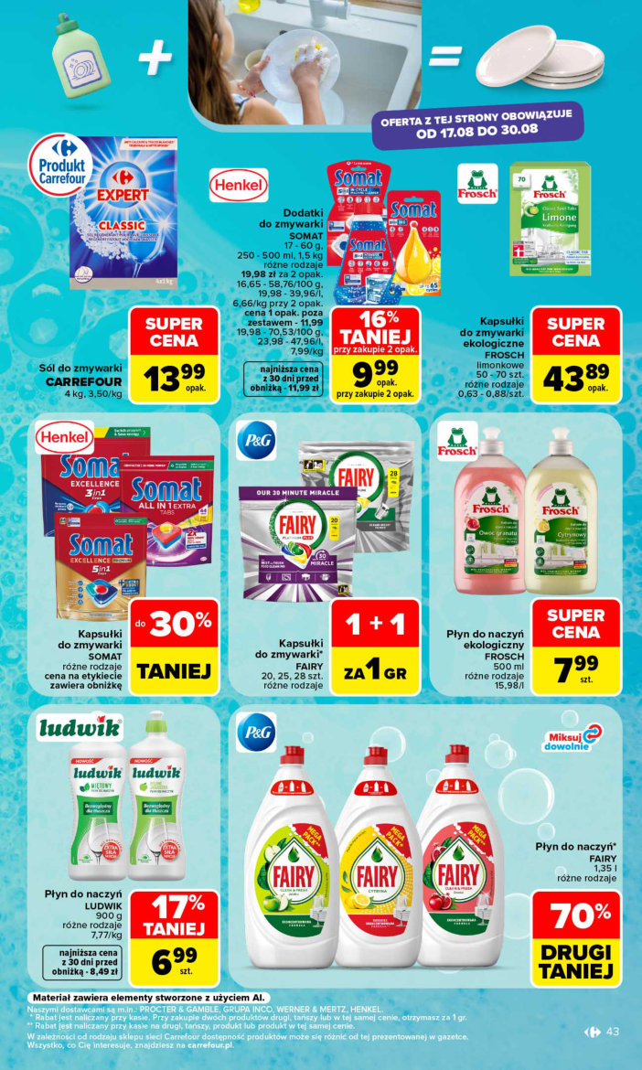 Carrefour gazetka promocyjna 17.08-22.08.2026 — strona 45 z 59