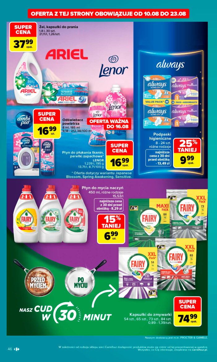 Carrefour gazetka promocyjna 10.08-14.08.2026 — strona 48 z 59