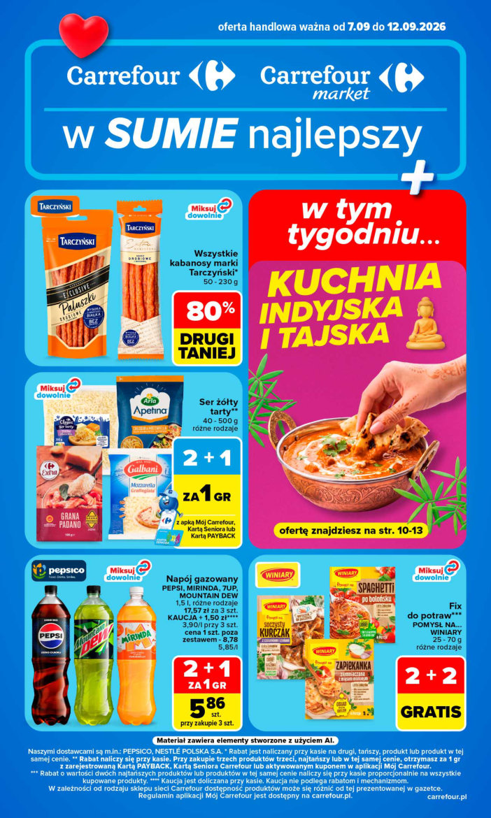 Carrefour gazetka promocyjna 07.09-19.09.2026 — strona 1 z 52