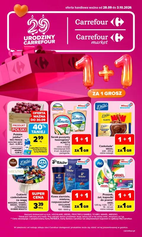 Carrefour gazetka promocyjna 28.09-03.10.2026 — strona 1 z 67