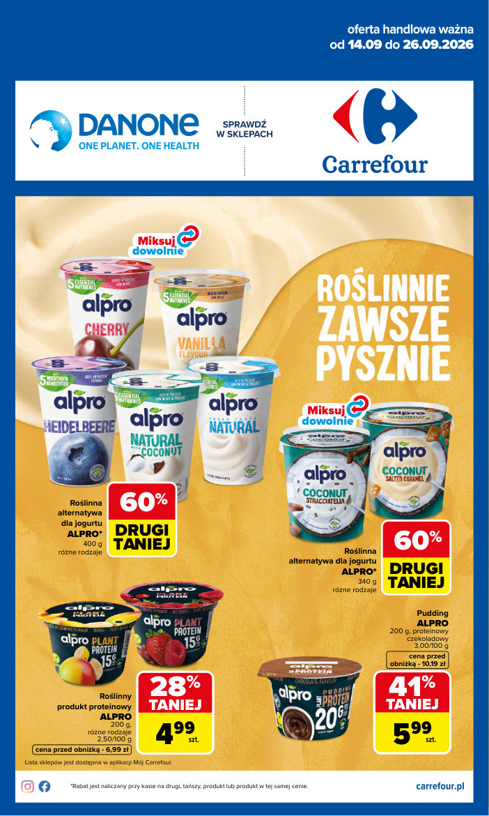 Carrefour gazetka promocyjna 14.09-26.09.2026 — strona 1 z 4