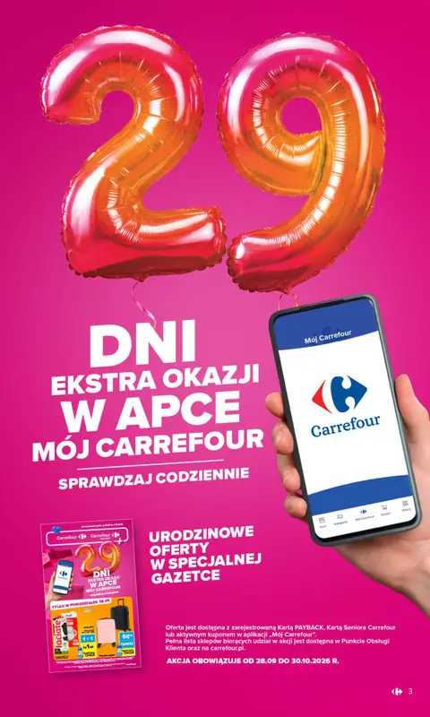 Carrefour gazetka promocyjna 28.09-03.10.2026 — strona 3 z 67