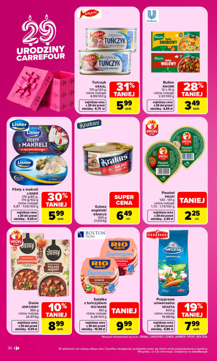 Carrefour gazetka promocyjna 28.09-03.10.2026 — strona 36 z 67