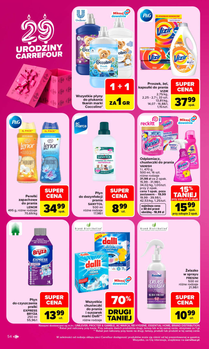 Carrefour gazetka promocyjna 28.09-03.10.2026 — strona 54 z 67