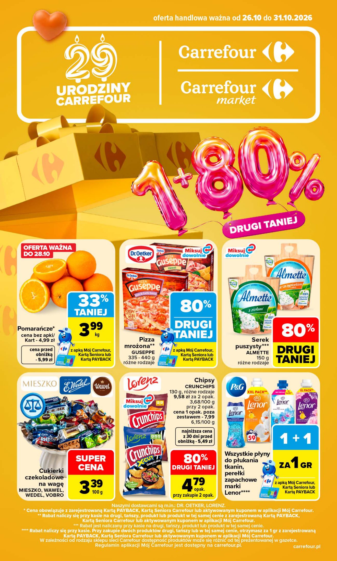 Carrefour gazetka promocyjna 26.10-31.10.2026 — strona 1 z 61