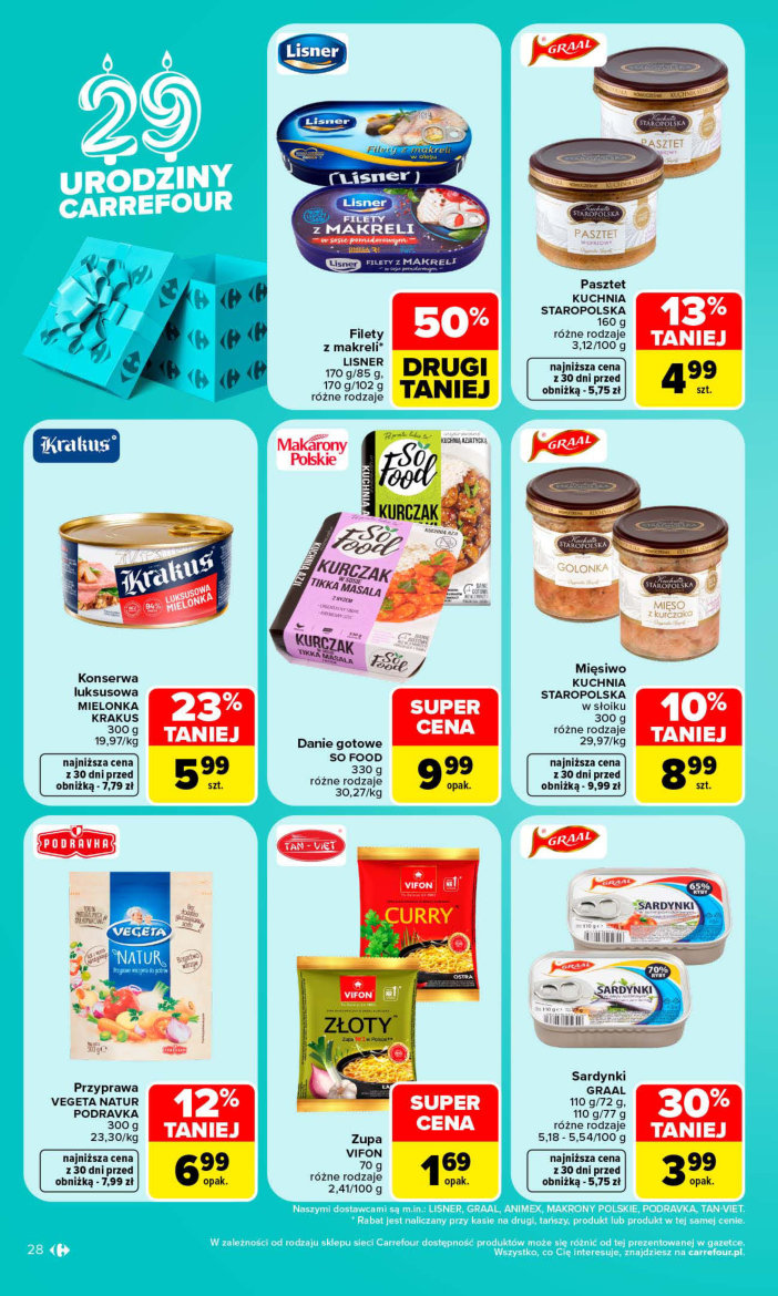 Carrefour gazetka promocyjna 19.10-24.10.2026 — strona 28 z 69