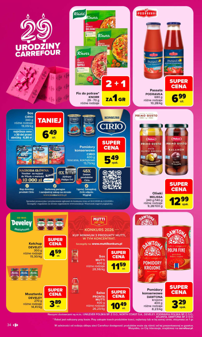 Carrefour gazetka promocyjna 12.10-17.10.2026 — strona 34 z 67