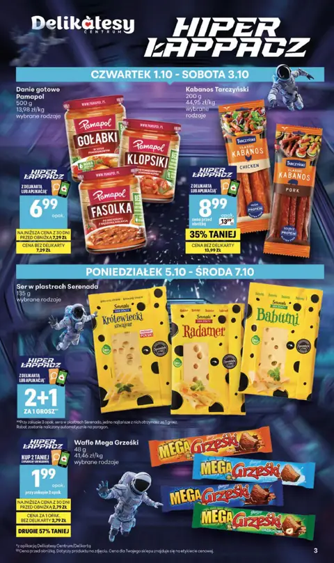 Delikatesy Centrum gazetka promocyjna 01.10-07.10.2026 — strona 3 z 40