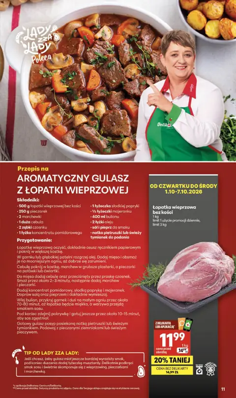 Delikatesy Centrum gazetka promocyjna 01.10-07.10.2026 — strona 11 z 40