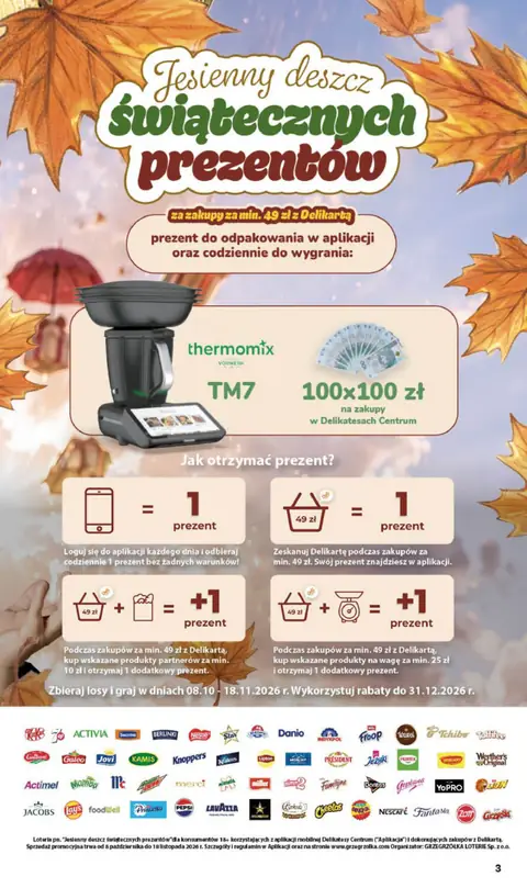Delikatesy Centrum gazetka promocyjna 15.10-21.10.2026 — strona 3 z 40