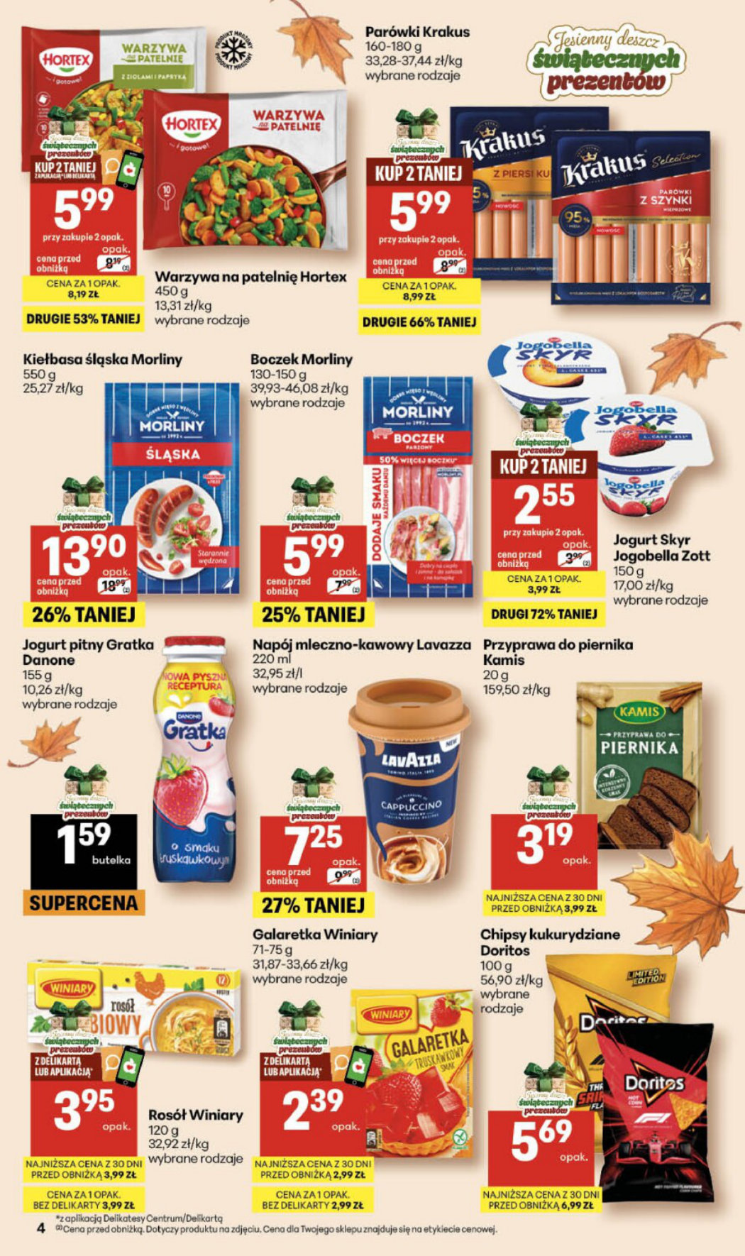 Delikatesy Centrum gazetka promocyjna 22.10-28.10.2026 — strona 4 z 40