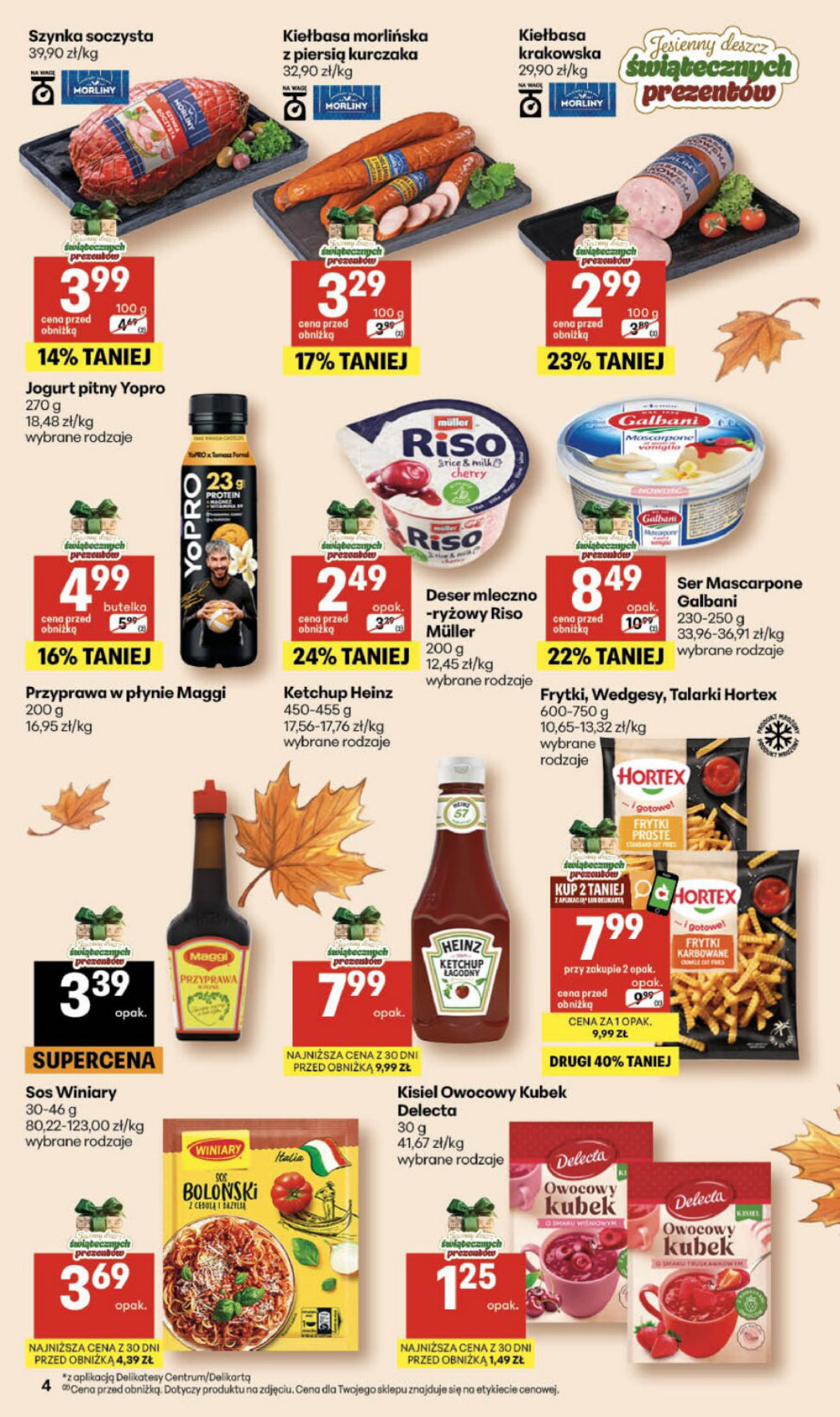 Delikatesy Centrum gazetka promocyjna 15.10-21.10.2026 — strona 4 z 40
